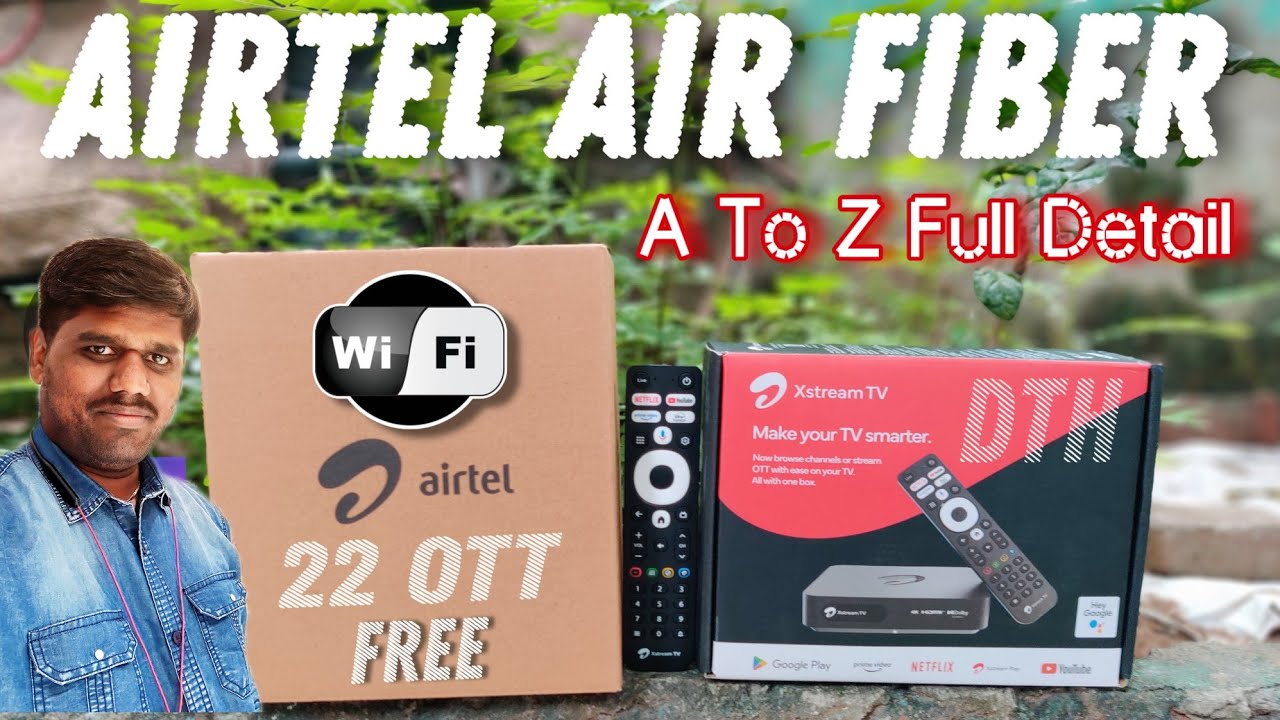 📶airtel xstream Air Fiber installation full details | (2025 ) | airtel xstream Air fiber 40 mpbs