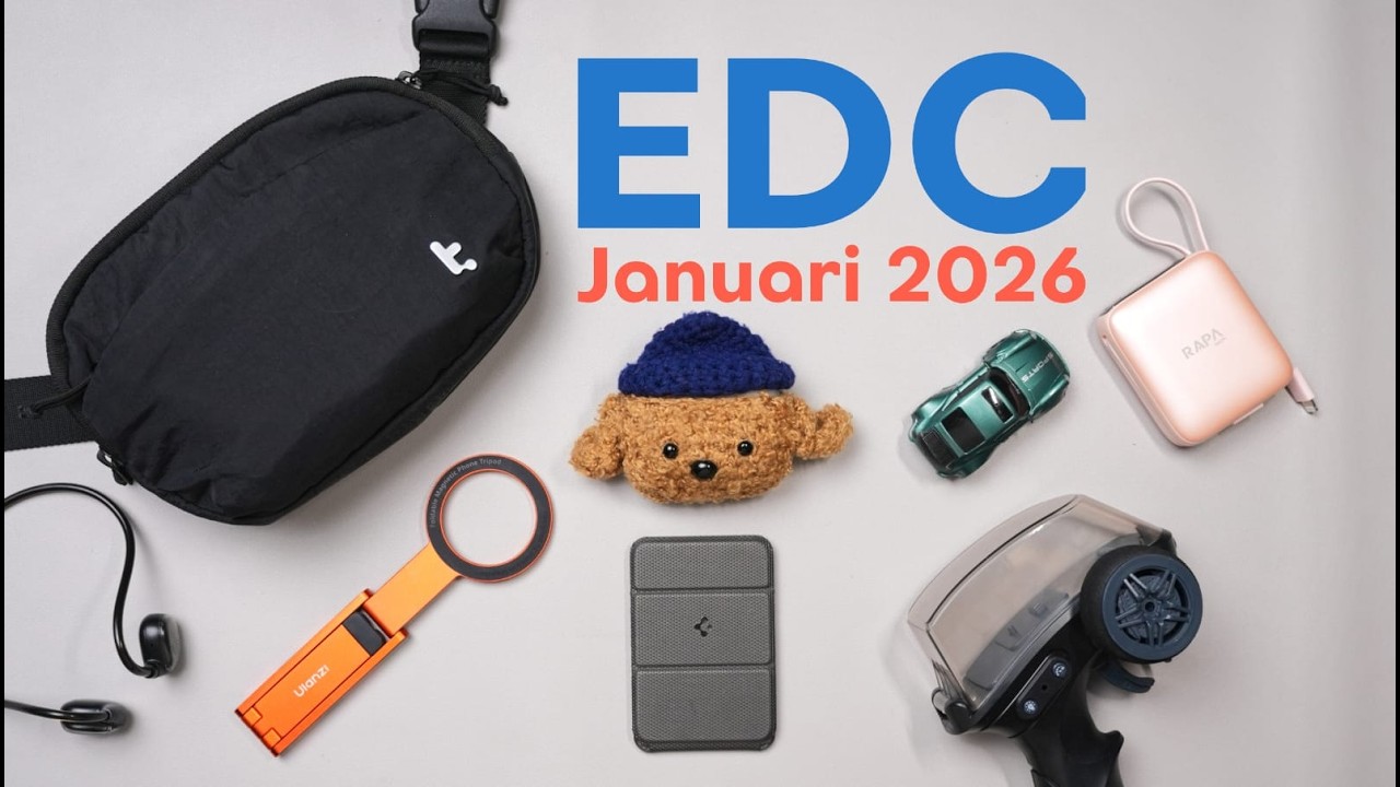 10+ Barang Esensial Wajib Dibawa Tiap Hari! EDC Team Bestindotech 🙋🙋&zwj;♀️