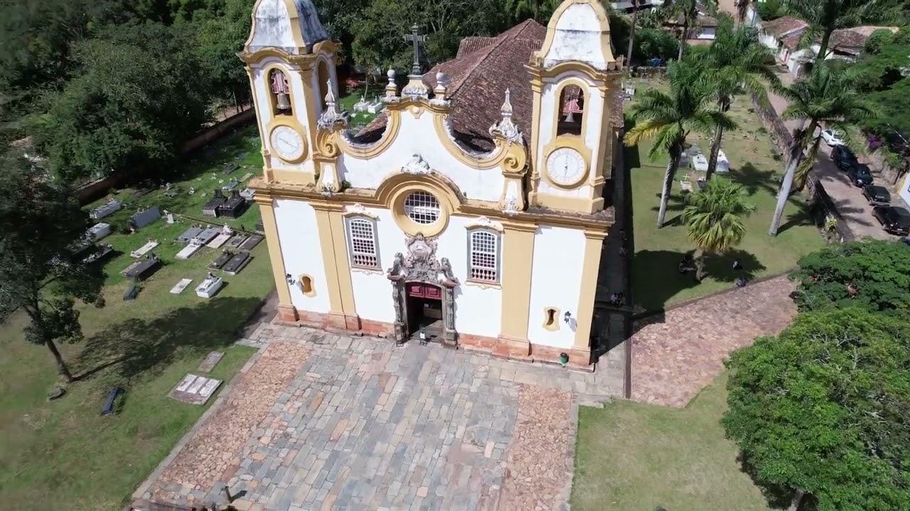 Minas Gerais Tiradentes - Drone visita