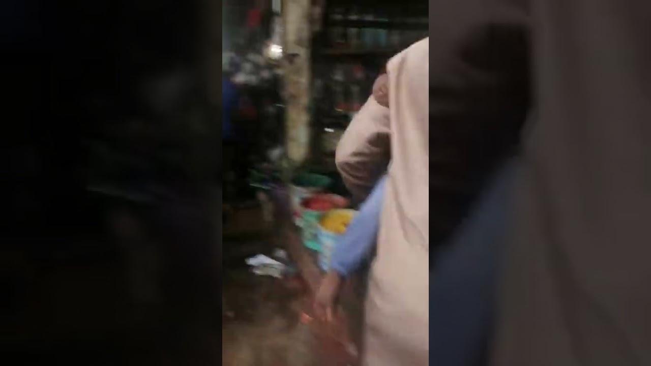 جولة أثناء تواجدي في غينيا داخل حي دابومبا  وسوق أنت