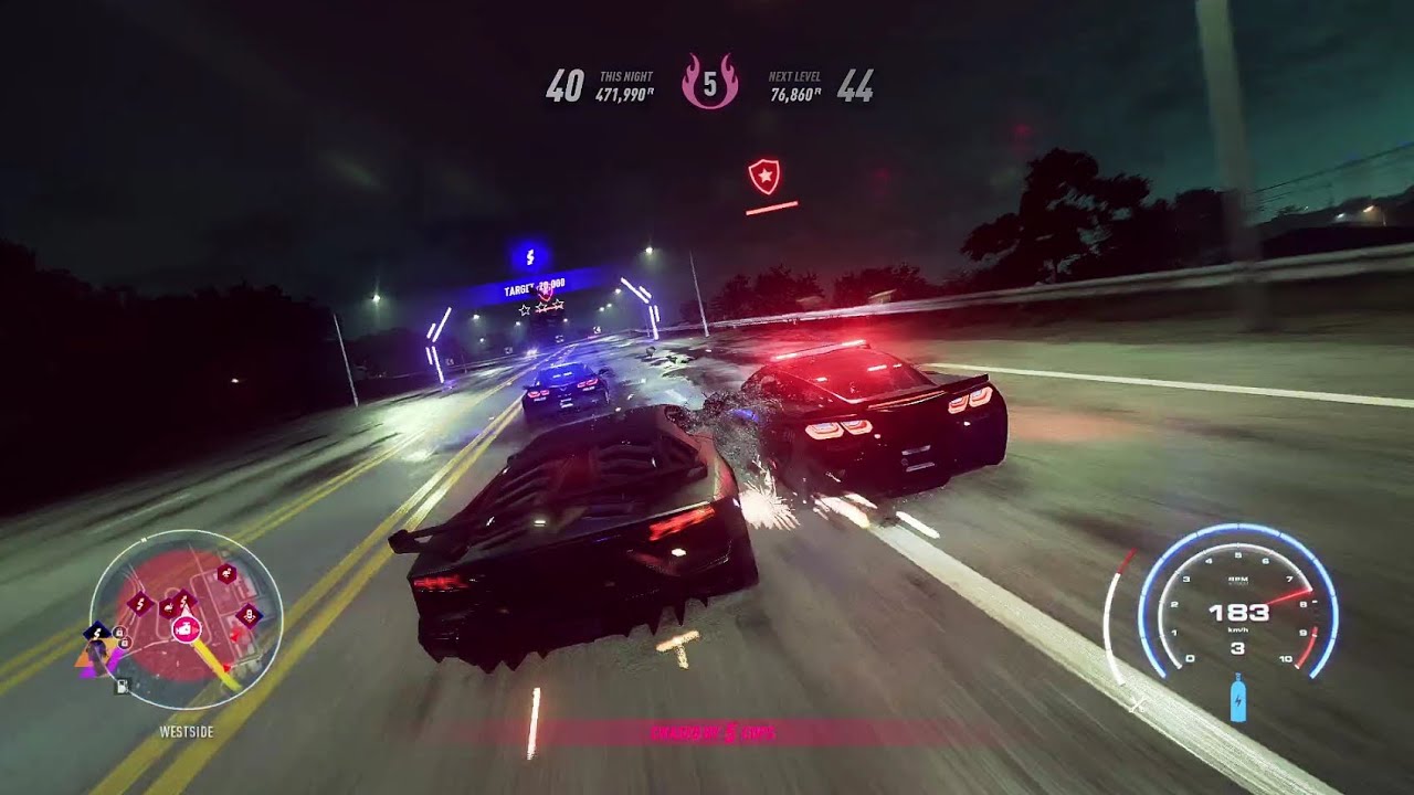 Can a Stock Lamborghini Aventador Escape Heat 5 Using Only NOS? 😶‍🌫️