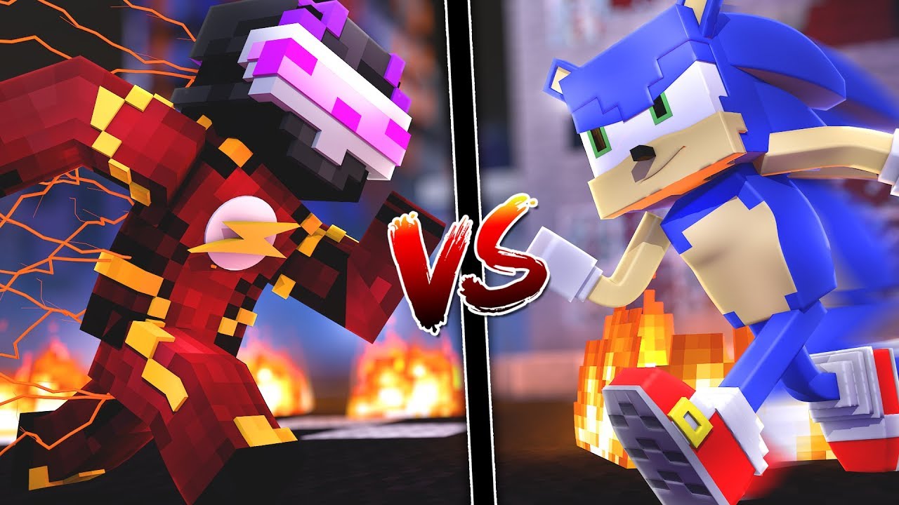 KIT DE FLASH VS KIT DE SONIC ¿¡QUIÉN GANARÁ!? | MINECRAFT TROLL