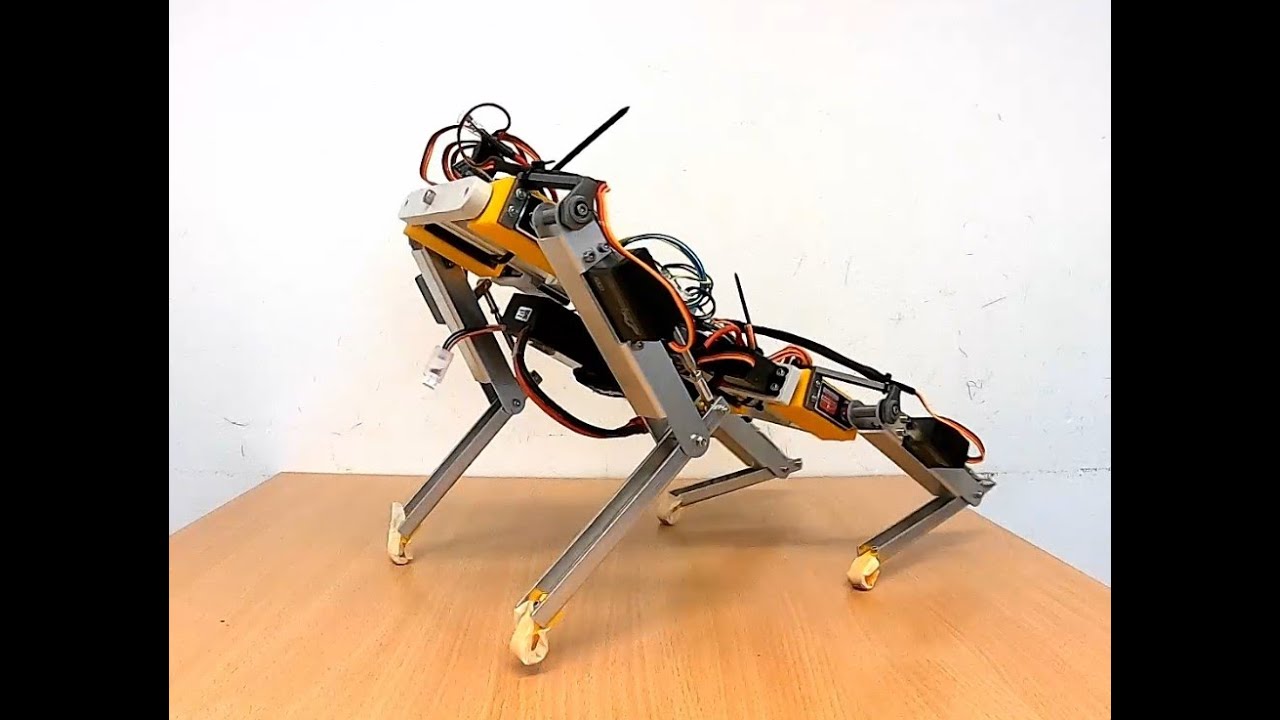 EENX15-21-84 Robothund - A Quadruped Robot
