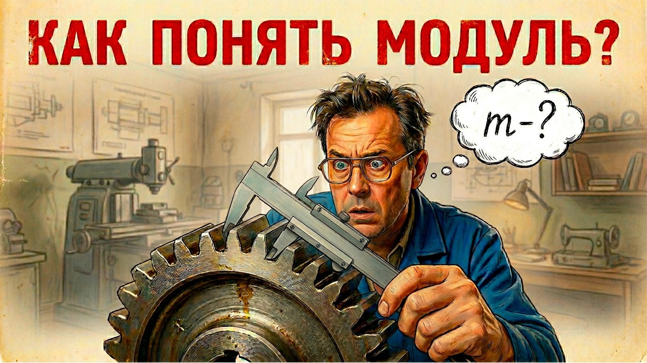 МОДУЛЬ ЗУБА ШЕСТЕРНИ: База, которую ОБЯЗАН знать каждый инженер!