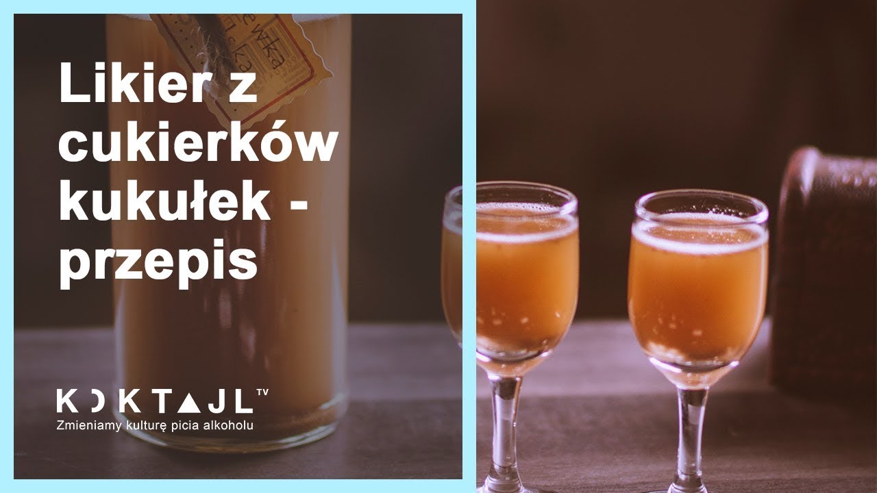 Likier kukułkowy domowej roboty  | www.koktajl.tv