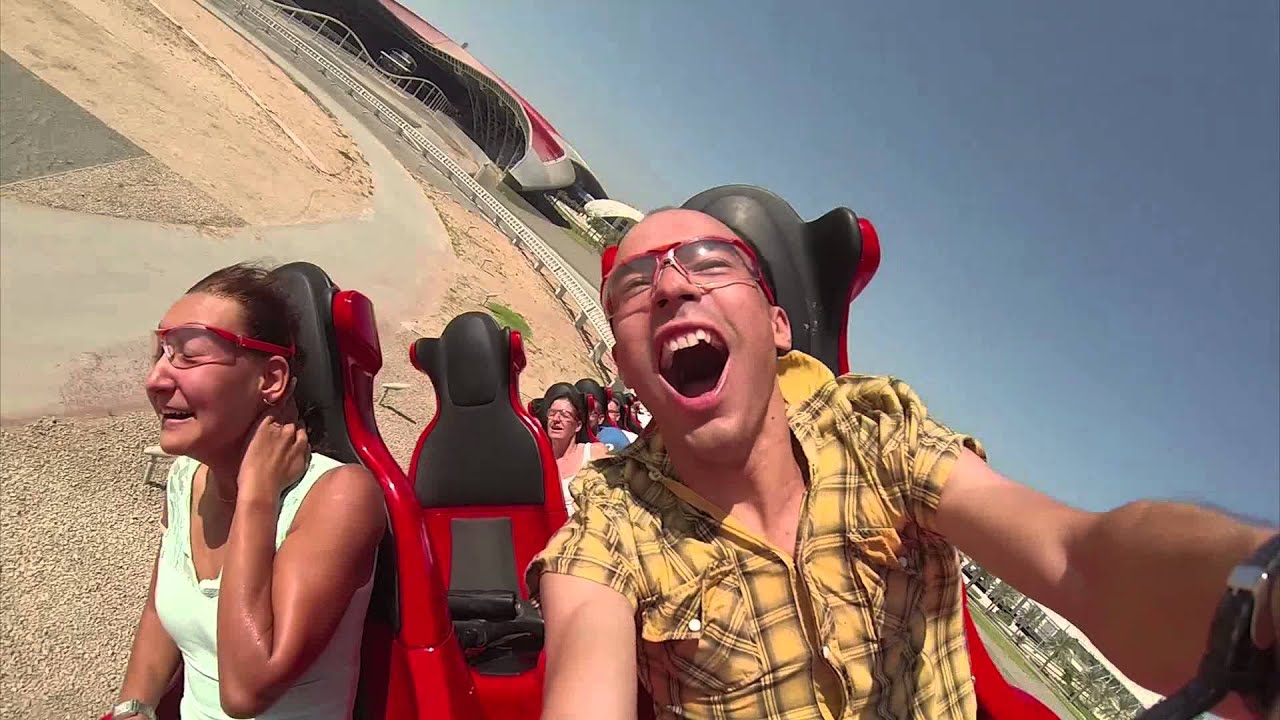 Феррари парк. Amazing Formula Rossa. 2013