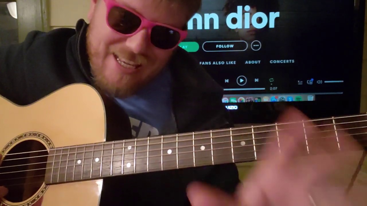 How To Play 18 on guitar Iann Dior // guitar lesson beginner tutorial easy fingerstyle @IannDior