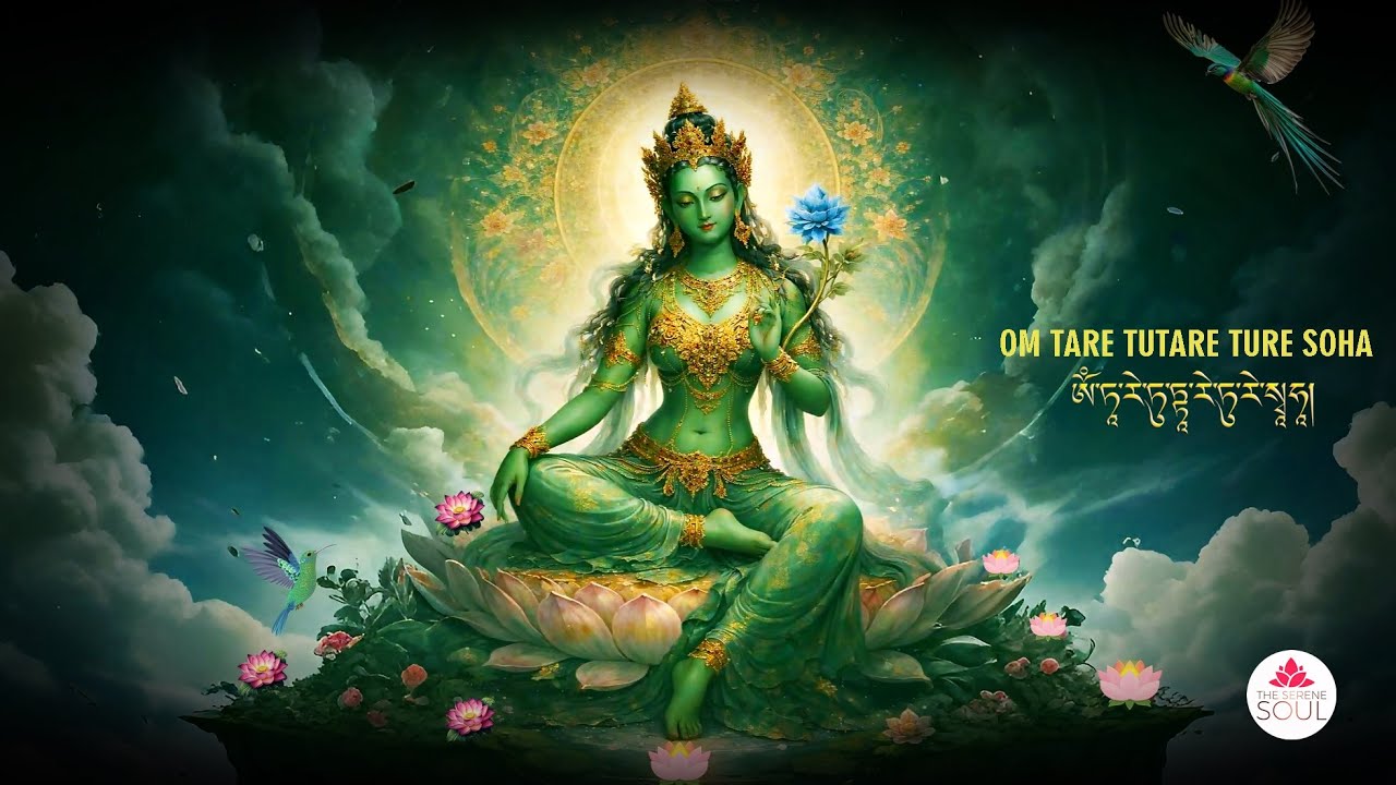 INSTANT WISH FULFILMENT I SWIFT GODDESS I LISTEN EVERYDAY FOR 5 MIN 綠度母 (多羅菩薩) 心咒  #greentaramantra