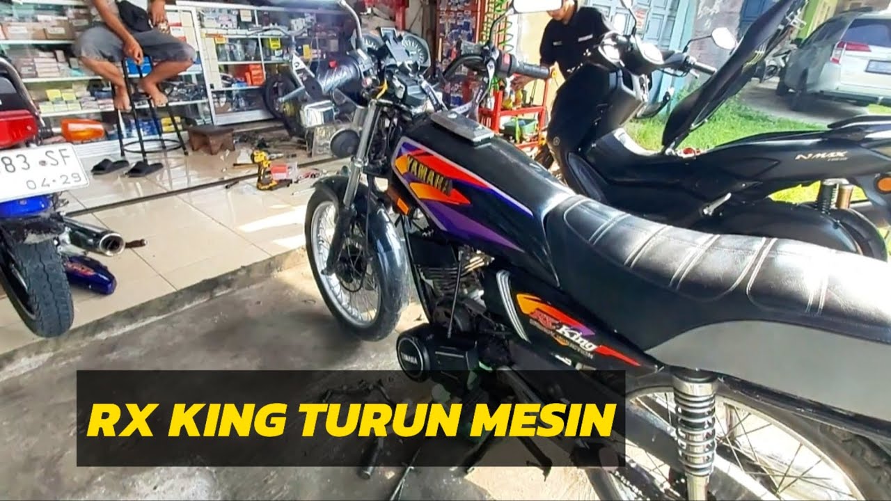 RX KING TURUN MESIN OLI REMBES 