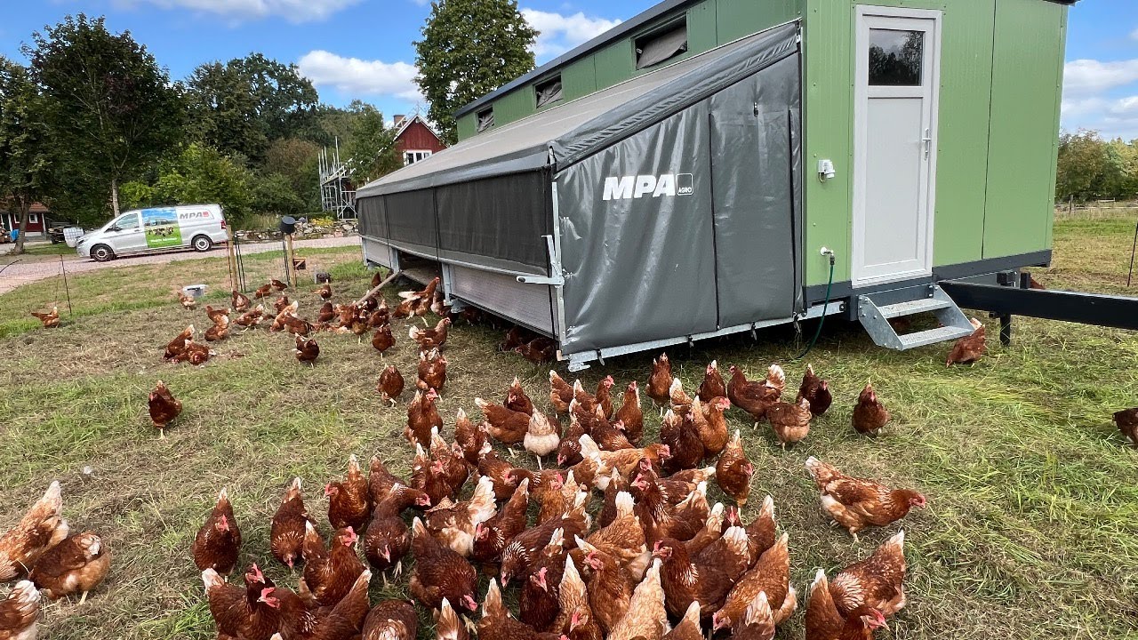 Mobilt hönshus | Haugaard 340 | Ljungby