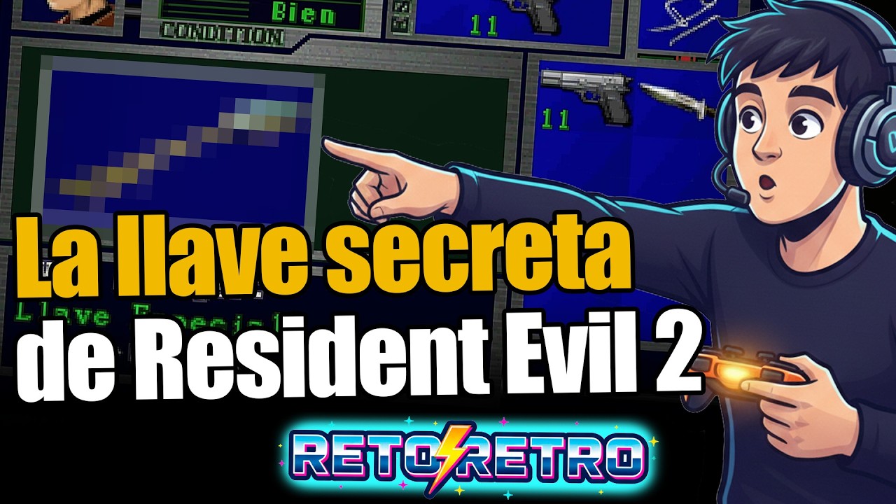 ¿Conseguiremos la llave especial en Resident Evil 2 clásico? ¡No te pierdas este RetoRetro!