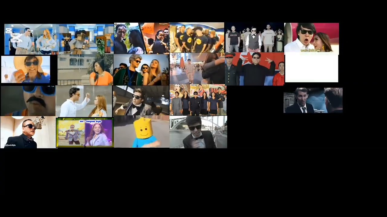 Gangnam style mashup so good