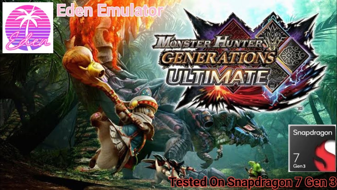 Monster Hunter Generation Ultimate | Eden | IQOO Z9 | Snapdragon 7 Gen 3