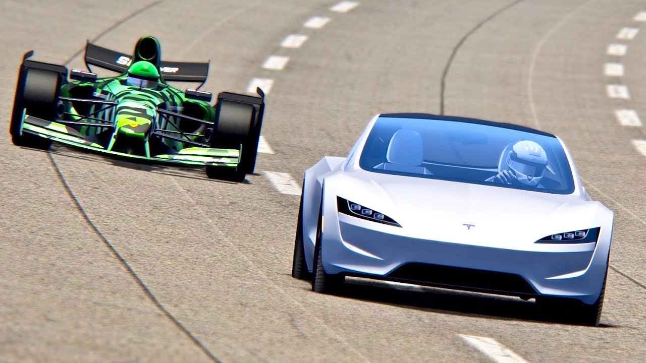 2021 Formula Rapide vs Tesla Roadster - Nardo Speed Ring