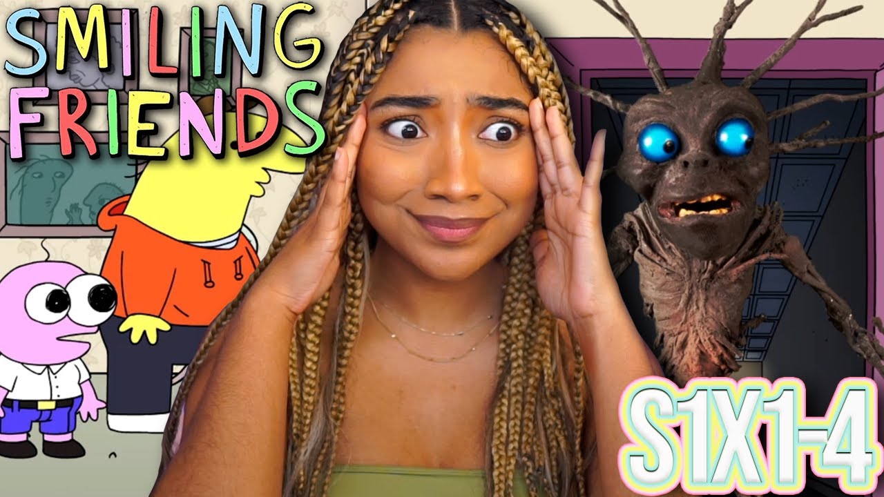 FIRST TIME WATCHING SMILING FRIENDS | Smiling Friends S1x1-4 *Reaction/Commentary*