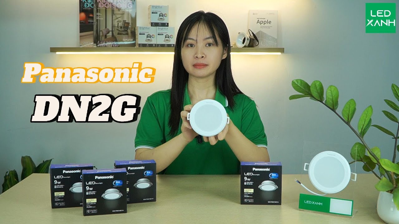 [REVIEW] - Đèn âm trần Downlight DN 2G Tròn IP20 - Panasonic