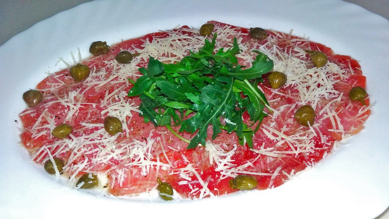 Карпаччо из Тунца | Быстро и Вкусно
