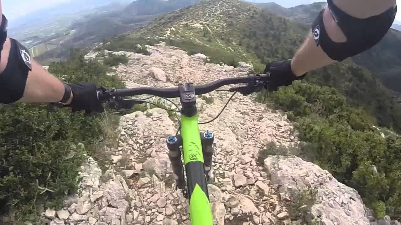 VTT ENDURO Cirque de l'infernet & Mont St Baudille HD (avec la partie technique sous le sommet)