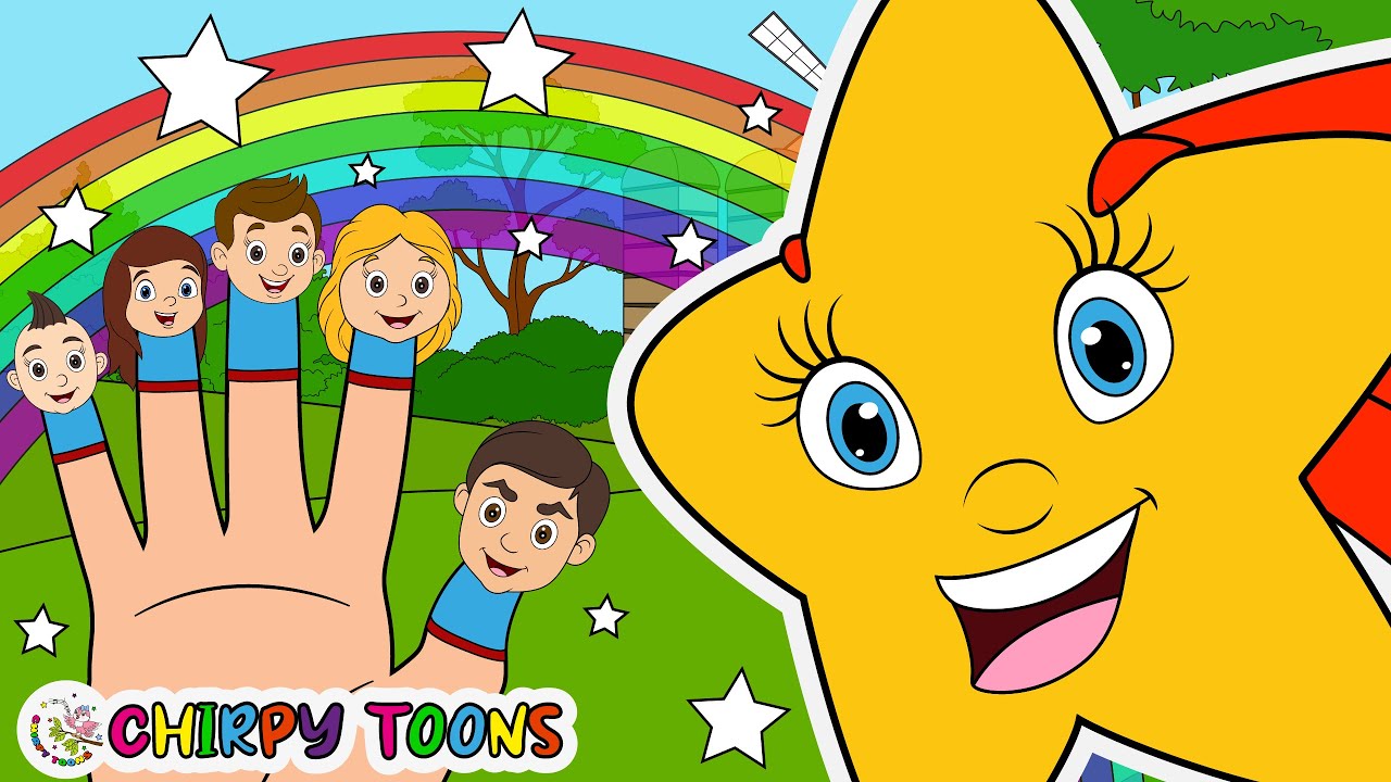 Twinkle Twinkle Little Star + Finger Family - Nursery Rhymes for Kids | Daddy Finger Mummy Finger