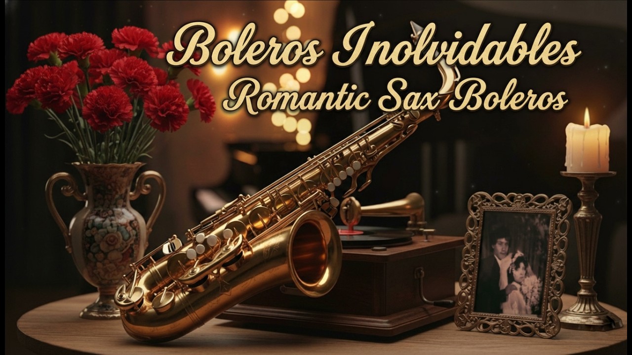 Boleros Suaves con Saxofón 🎷 Para Amar sin Miedo y Recordar sin Dolor 🌹