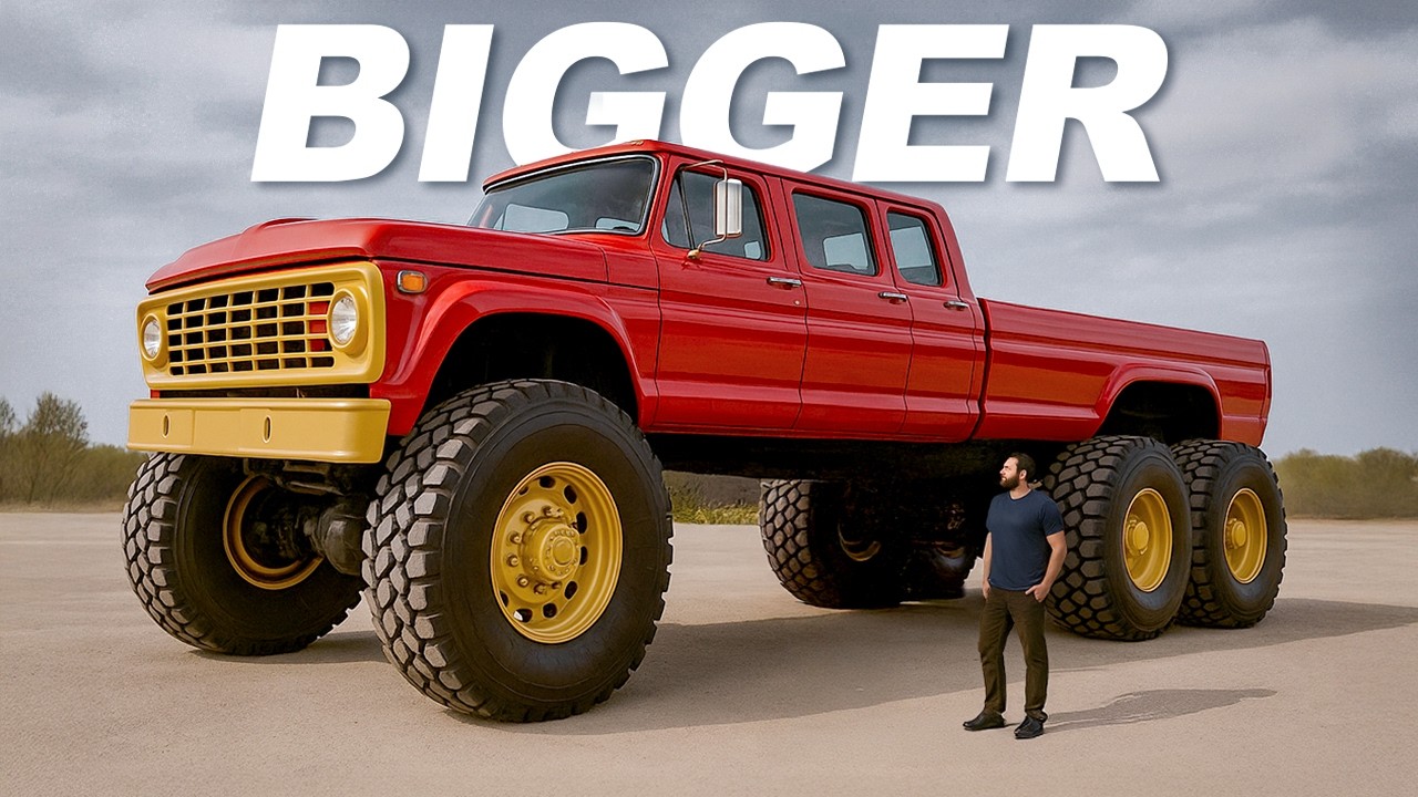 THE BIGGEST VINTAGE AMERICAN PICKUPS THAT MAKE MODERN TRUCKS LOOK SMALL