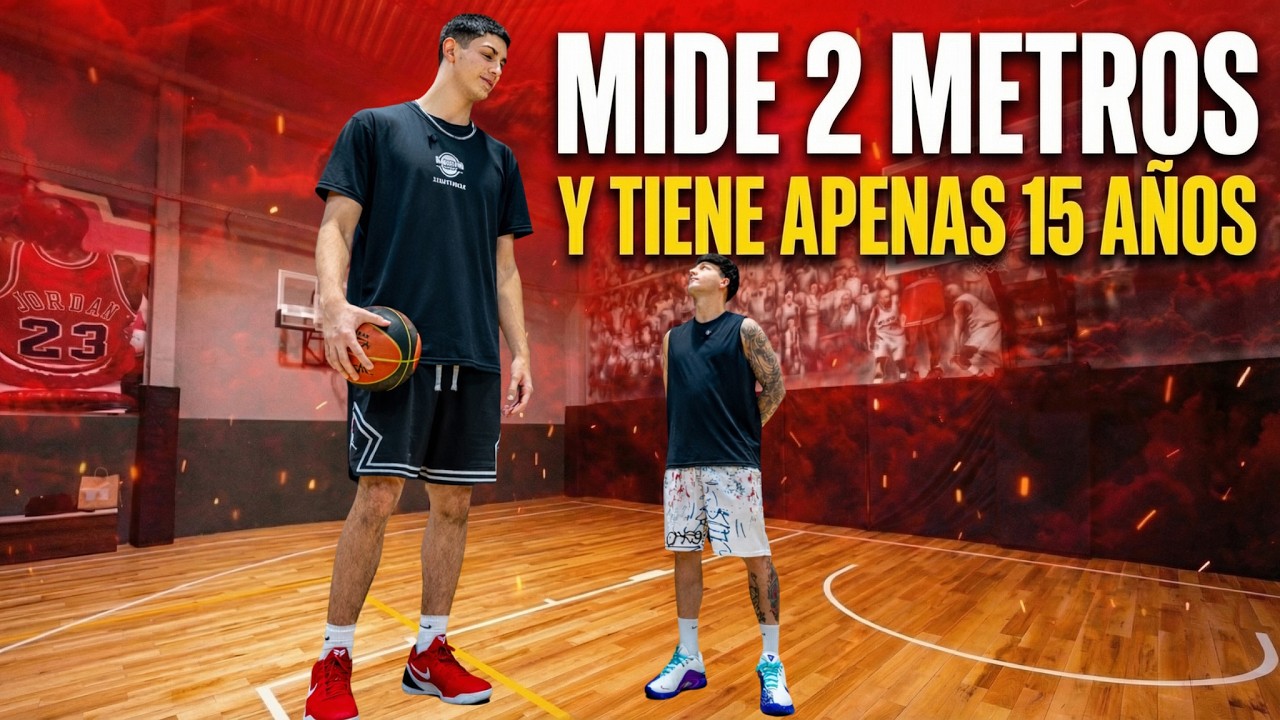 Me ENFRENTE a Felipe Stocco (Tiene 15 años y mide 2 metros)