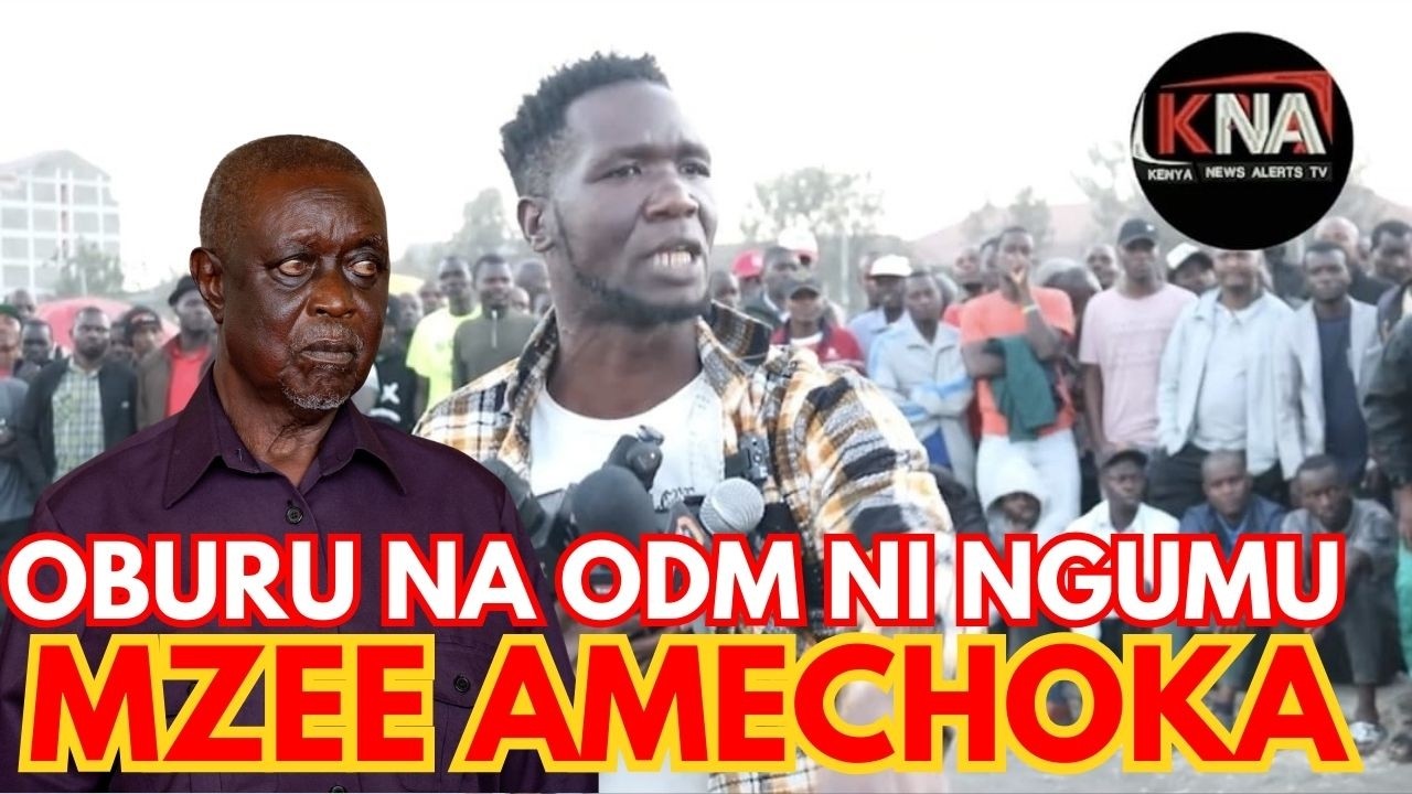 KUSEMA TU UKWELI ODM IKO NA SHIDA, NA OBURU HANA FUTURE. ANAFAA KUENDA NYUMBANI AFANYIWE MASSAGE.