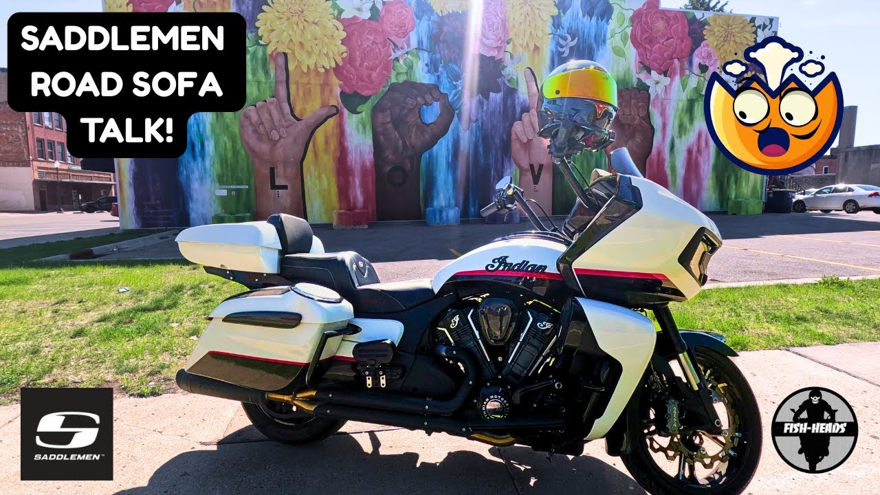 @Saddlemen Road Sofa Seat for @Indian Motorcycle