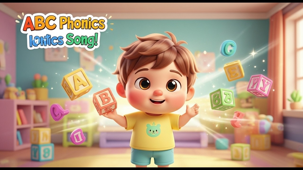 ABC Phonics Song – Nursery Rhyme, Letter Sounds, and Playful Learning