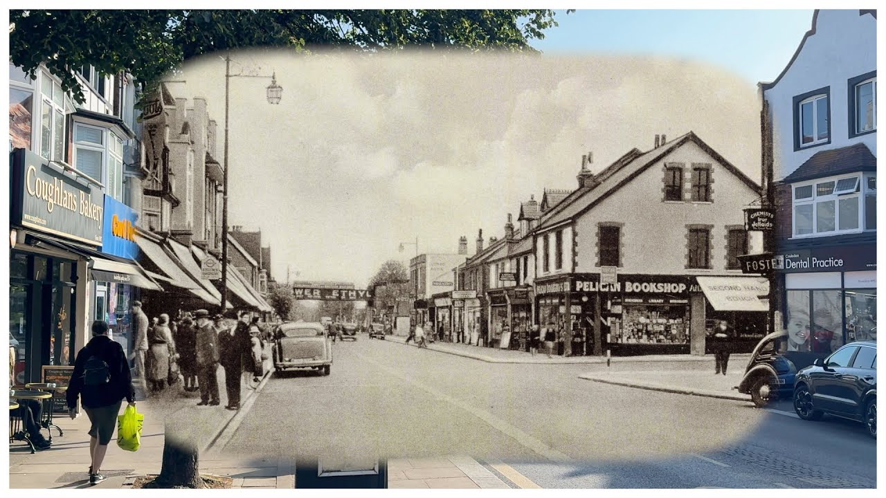 Coulsdon Area - Then & Now