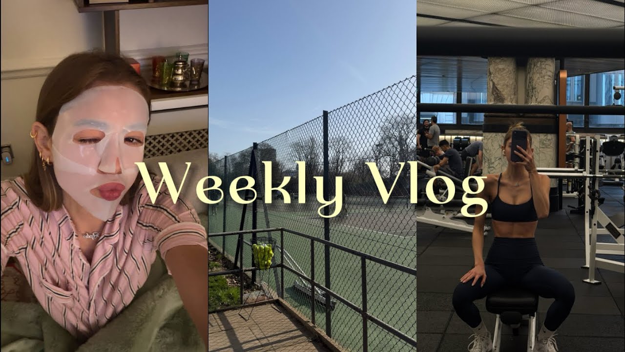#2 WEEKLY VLOG!!! Faculdade de moda, aula de tênis, amigas e arrumando mala :)