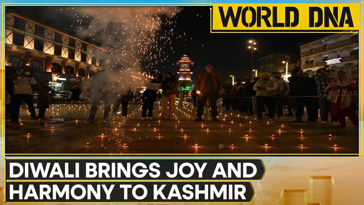 Diwali 2025: Diwali Celebrations Lights Up Srinagar's Lal Chowk | World DNA