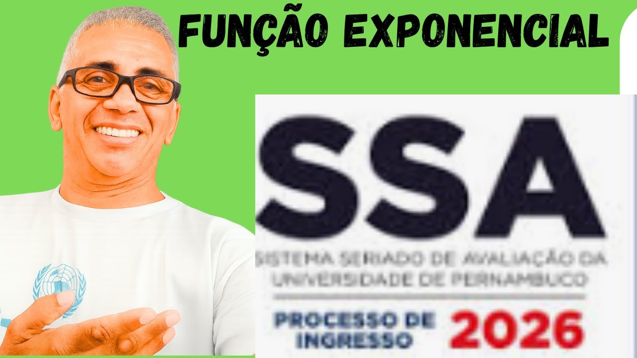 SSA 2 2026.1 FUNÇÃO EXPONECIAL