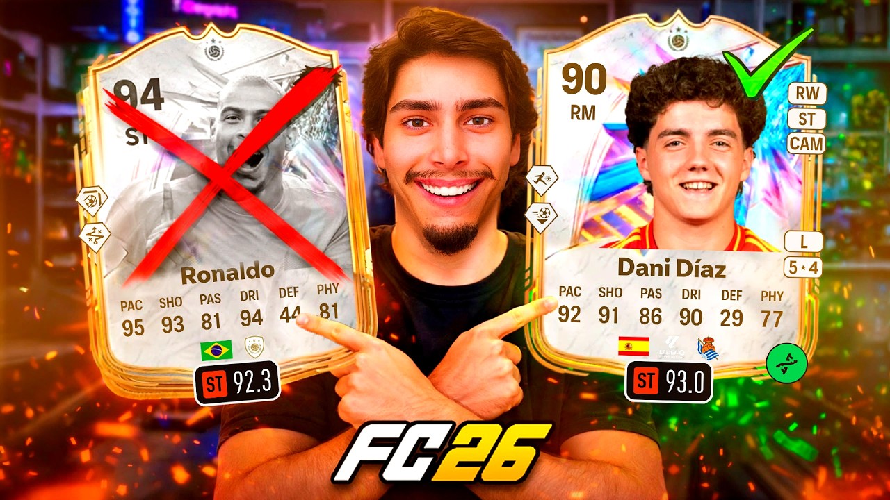 Eu Disse NÃO ao R9, Porém... CRIEI um GÊNIO DA BOLA! 👑 FC26