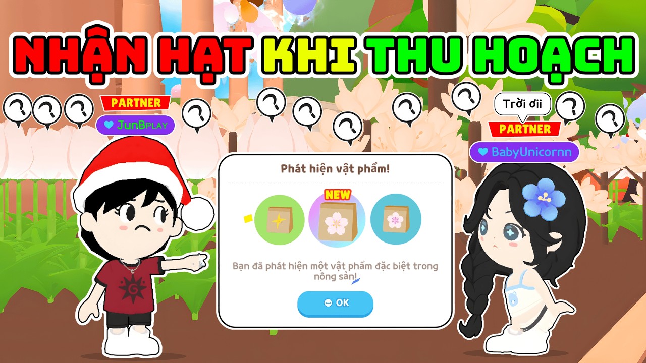 Play Together | Mình Bất Ngờ Khi Nhận Được Hạt Giống Hoa Mới Khi Thu Hoạch Ở Nông Trại