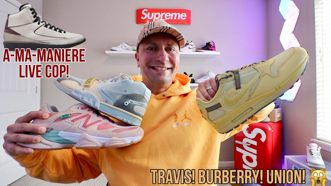 A-Ma-Maniere 2 LIVE COP! + Travis Scott Air Max! + New Balance 9060! + Cactus Corporation Trainer 1!