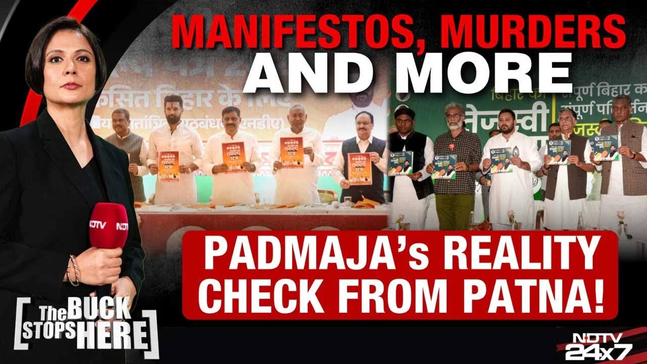 Bihar Election News | Manifestos, Murders And More: Padmaja's Reality Check From Patna