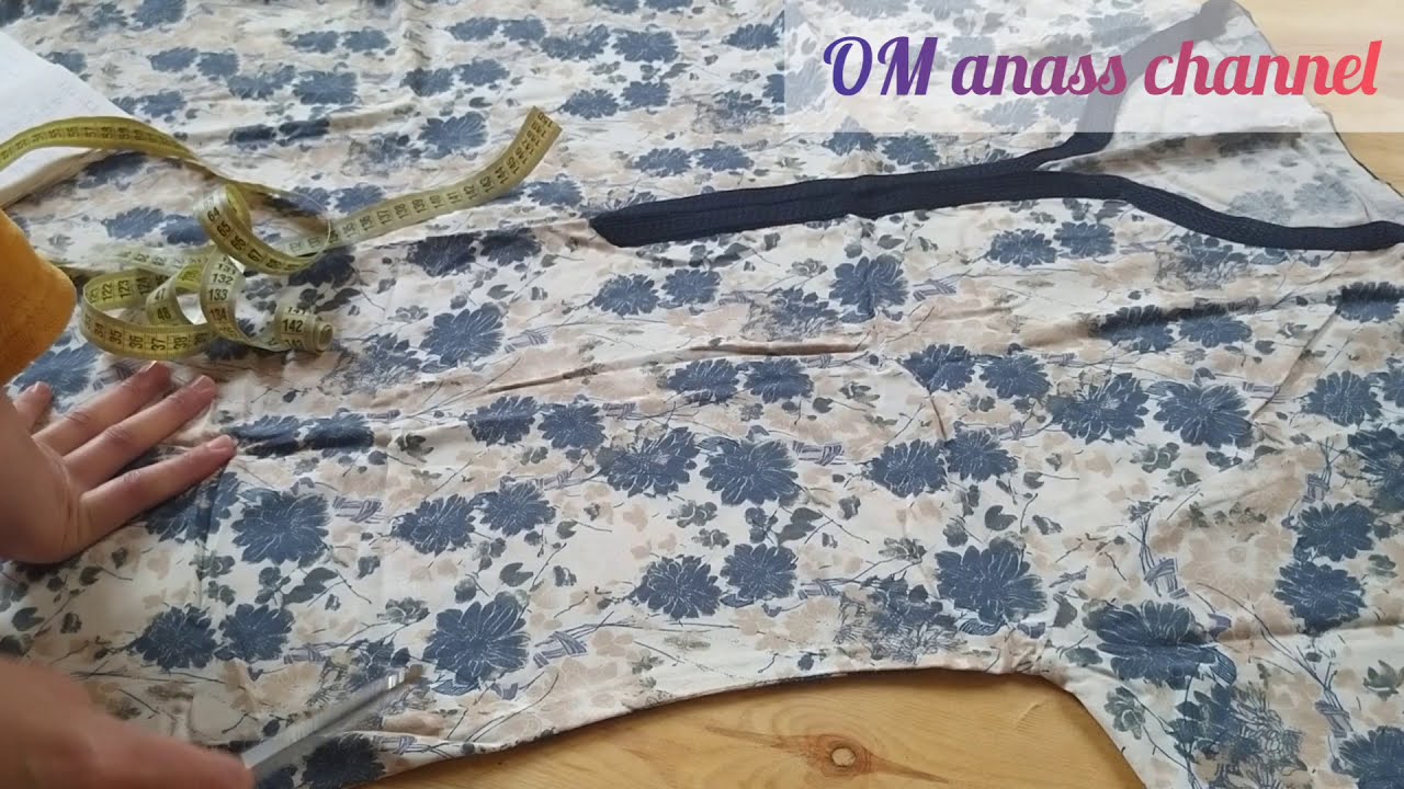 طريقة سهلة باش تنقصي من عرض قندورة الدار او جلابة الواسعة