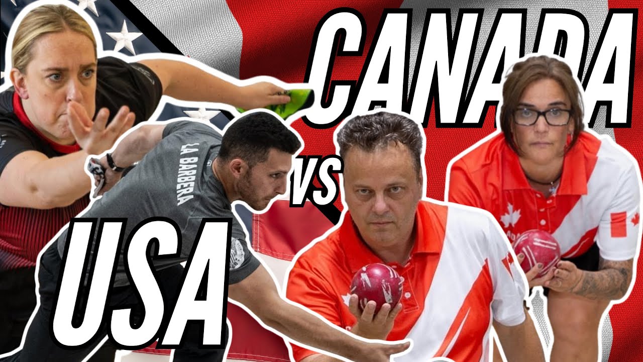 USA vs CAN Mixed Doubles 2024 North American Bocce Championship Series