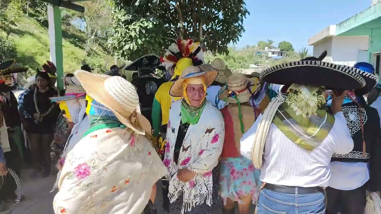 Carnaval 2025 Santa María Apipilhuasco Ixhuatlán de Madero, Ver. 08/03/25 P11 #carnaval #tradicion