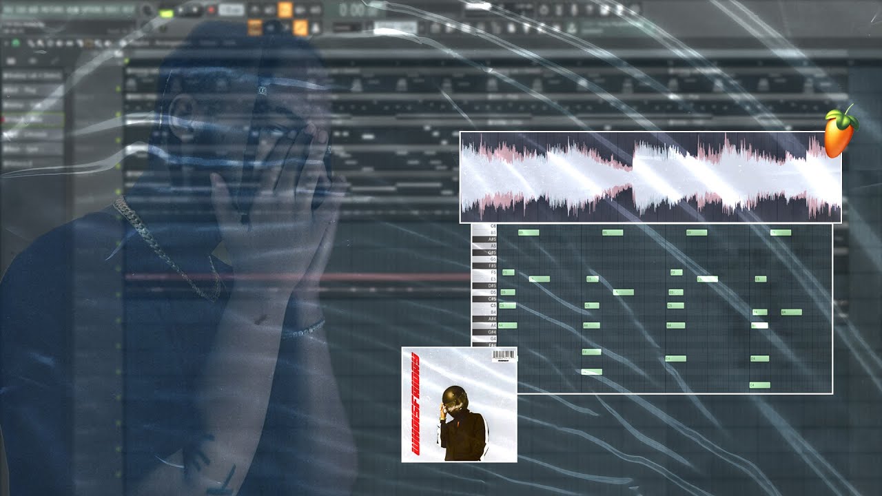 making a CRAZY dark trap sample for frvrfriday | fl studio tutorial
