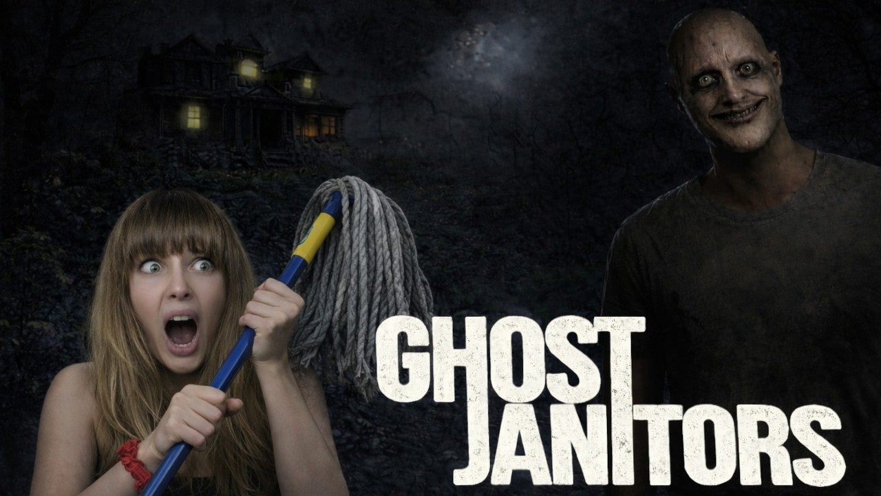 Sprzątamy w NAWIEDZONYM domu! GHOST JANITORS
