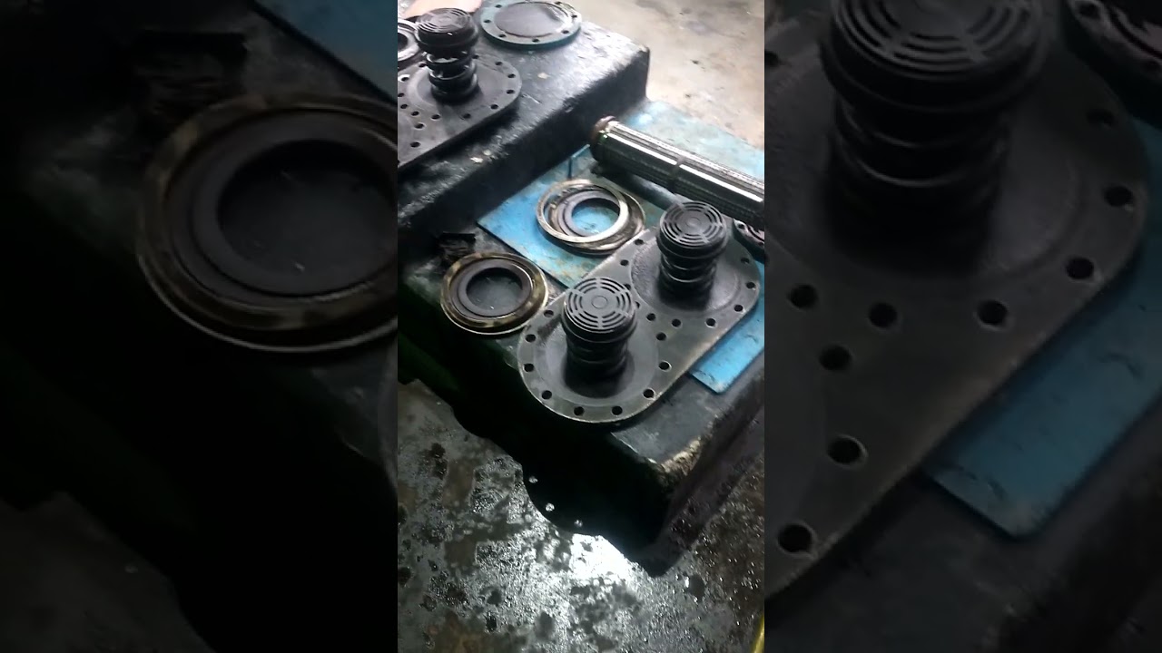 opened view of K.C COMPRESSOR 