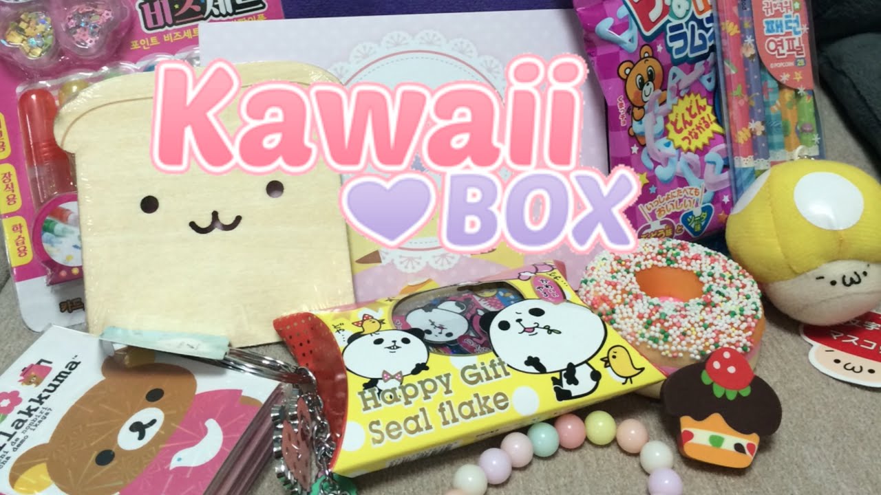 KAWAII BOX ♡ Surprise Japanese/Korean Subscription Box | July 2015