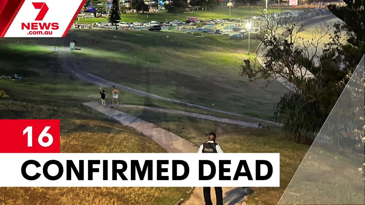Bondi terror attack death toll rises to 16 | 7NEWS
