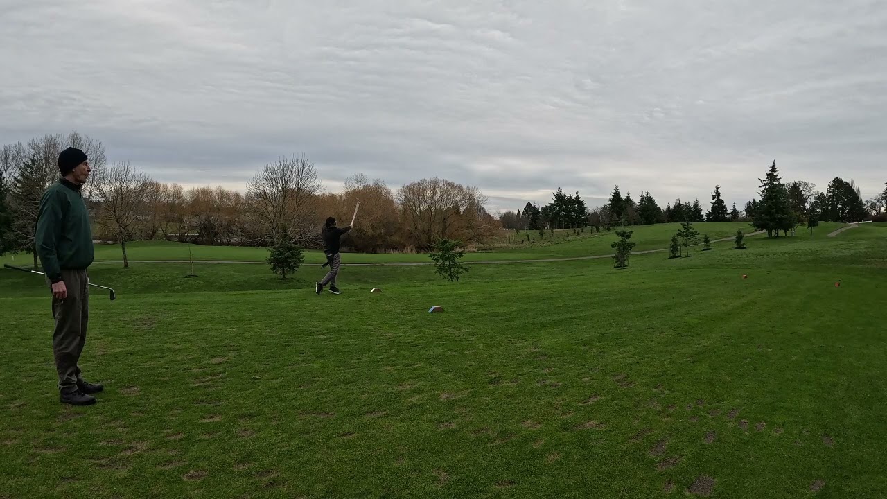 Feb 3 CH Hole 6 Tee Shots SloMo