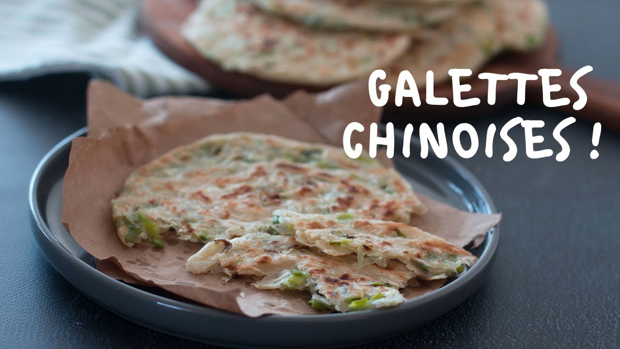 Galette chinoise aux oignons, délicieuse !