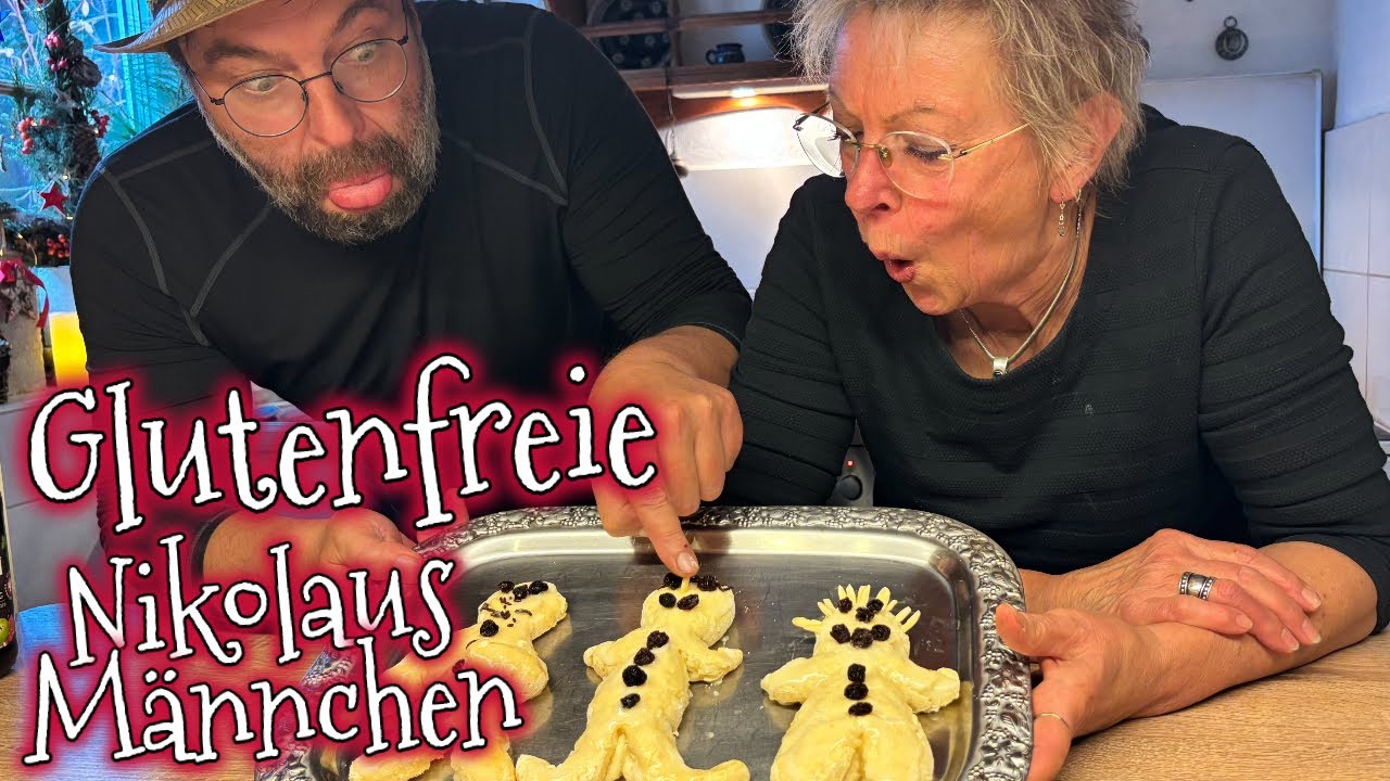 Glutenfreie Nikolaus-Hefemännchen – Weich, fluffig & super lecker 😃