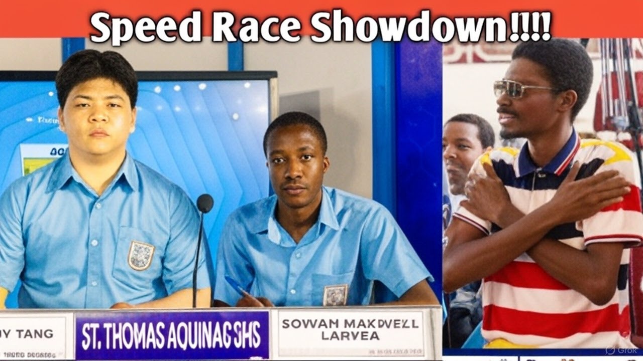 ⚡ Herh! Aquinas SHS Left No Survivors in This SPEED RACE | #NSMQ2025 Showdown