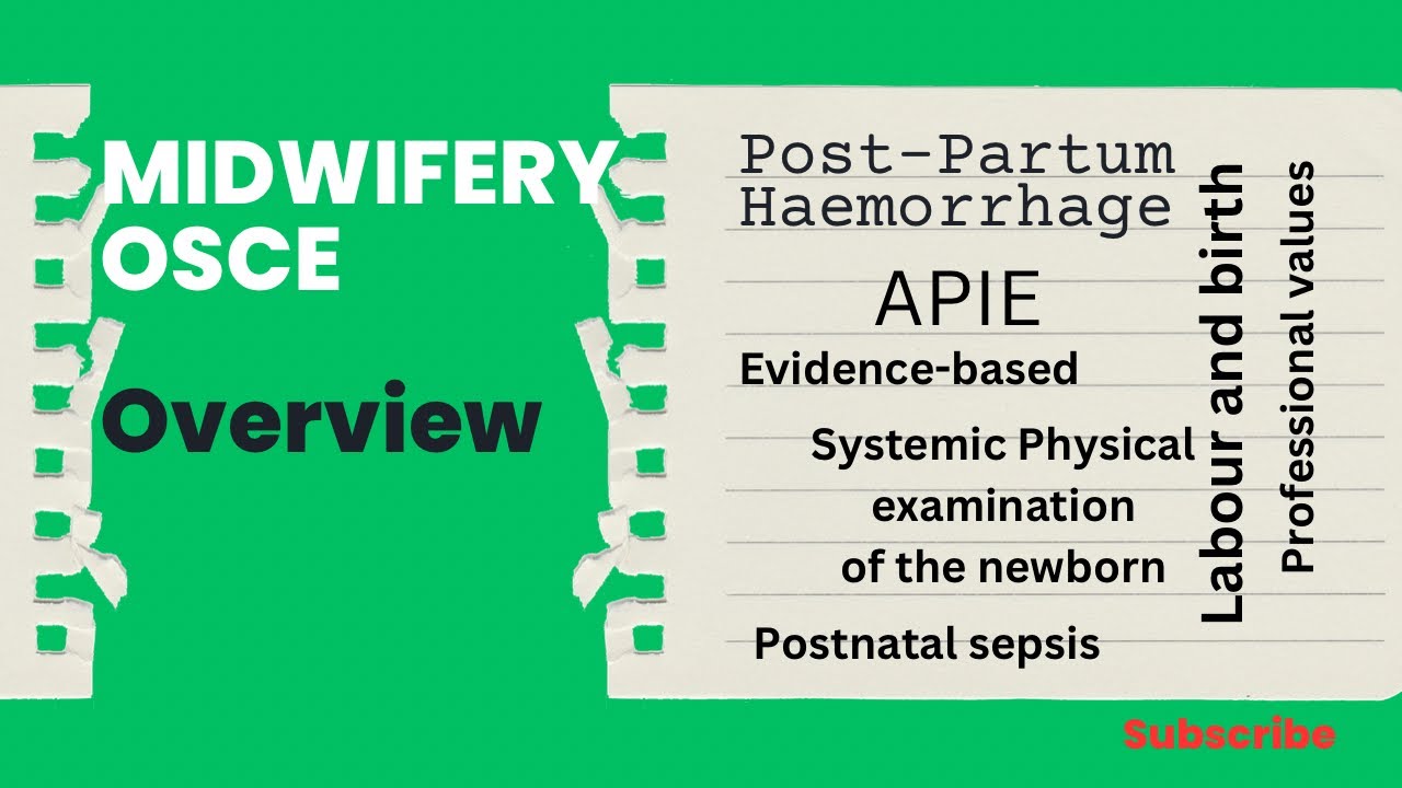 How to prepare for Midwifery OSCE | Overview of all stations